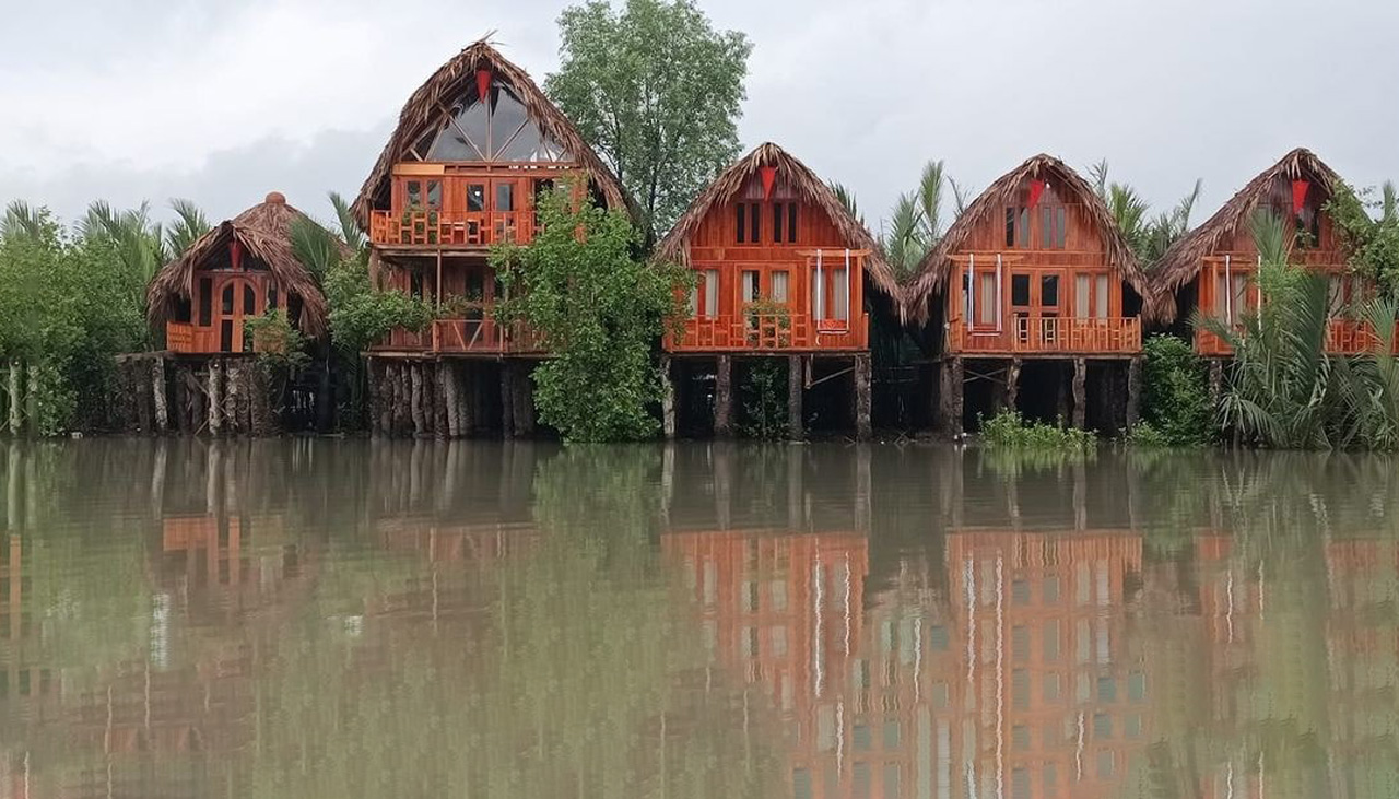 জঙ্গলবাড়ি ম্যানগ্রোভ রিসোর্ট, সুন্দরবন – [JungleBari Mangrove Resort, Sundarban]